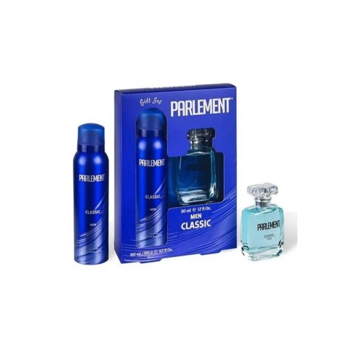 Hubrendy Tedarik Parlement 50 Ml Classic Erkek Parfüm + 150 Ml Deodorant Seti