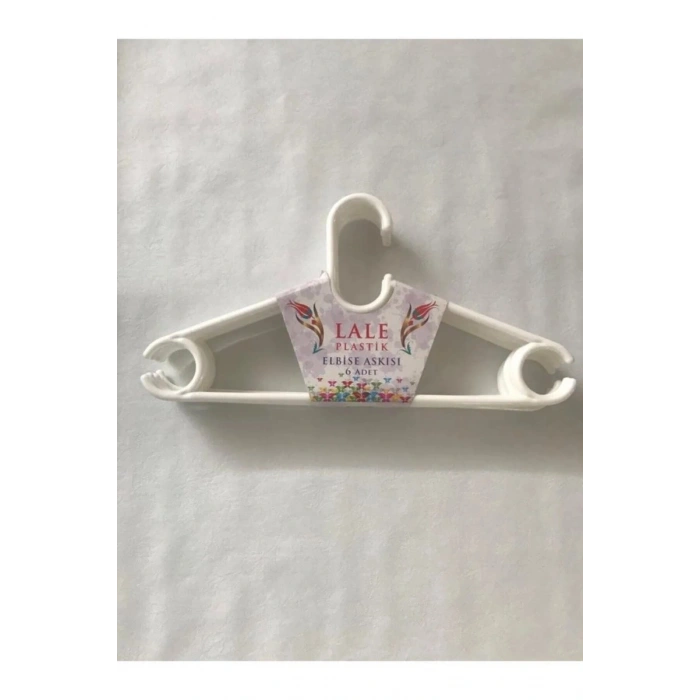 Hubrendy Tedarik Plastik Elbise Askısı 12 Li Royaleks-L009