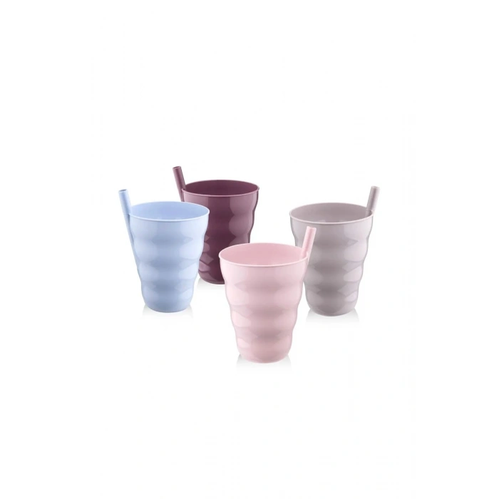 Hubrendy Tedarik Poşetli Pipetli 3lü Bardak Ur 3181