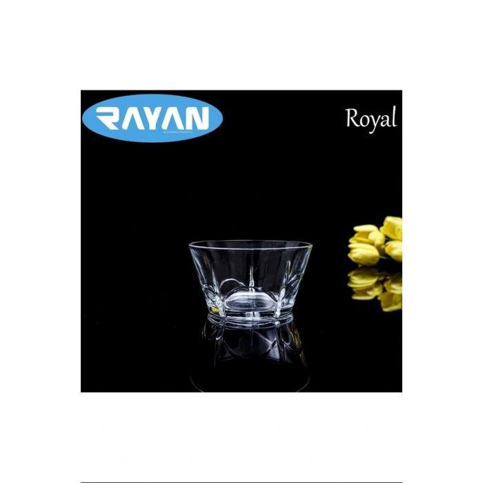 Hubrendy Tedarik Royal Tekli Cam Kase Royaleks-82687