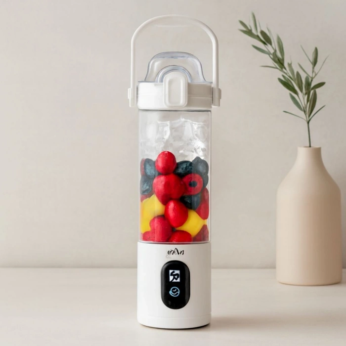 Hubrendy Tedarik Şarjlı Taşınabilir Smoothie Blender 700 ml