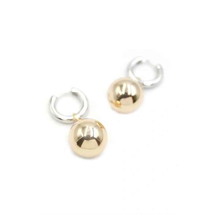Hubrendy Tedarik Top Küpe - Altın
