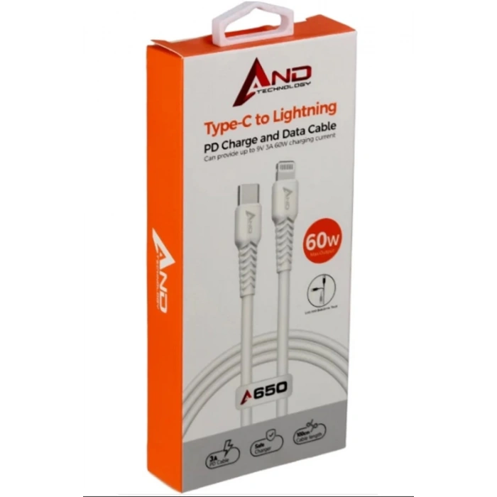 Hubrendy Tedarik Type C Şarj Kablosu 60W İphone Kablosu mudanis-And-650