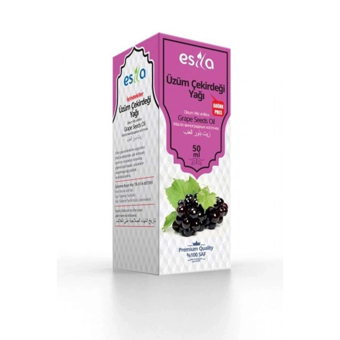 Hubrendy Tedarik Üzüm Çekirdeği Yağı 50 Ml.