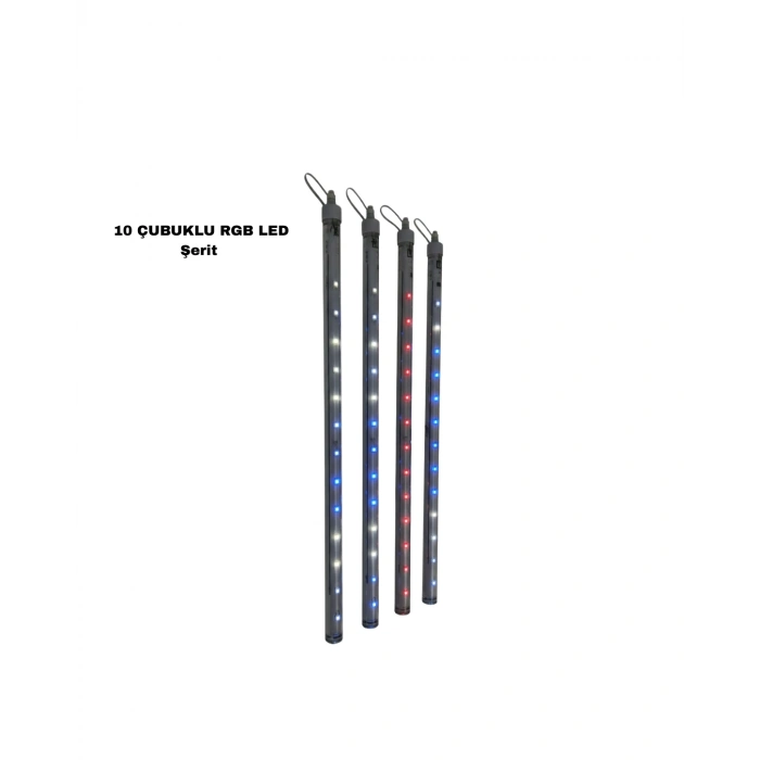 Hubrendy Tekno 10 ÇUBUKLU DEKOR LED