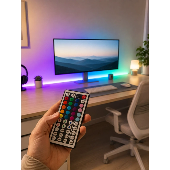 Hubrendy Tekno 3 ÇİPLİ 5 METRE TV LED