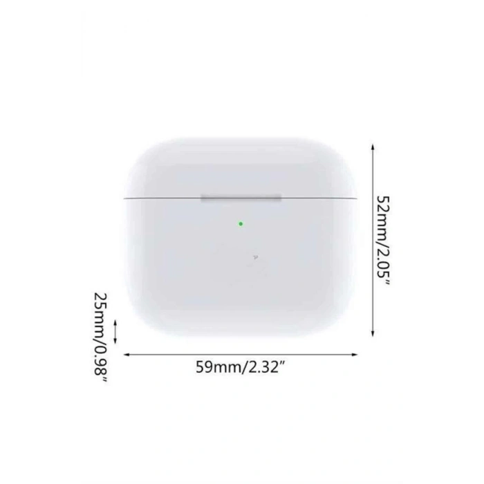 Hubrendy Tekno 3.Nesil İOS Android Uyumlu Bluetooth 5.0 Beyaz Çağrı Cevaplama