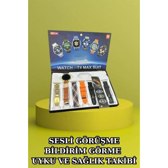 Hubrendy Tekno 3.Nesil TWS Bluetooth Kulaklık Bluetooth Bağlantılı Akıllı Saat Amoled Ekran Plastik Hasır Kordon