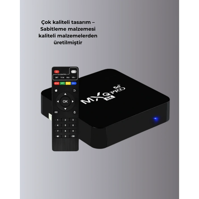 Hubrendy Tekno 4K Smart TV Box
