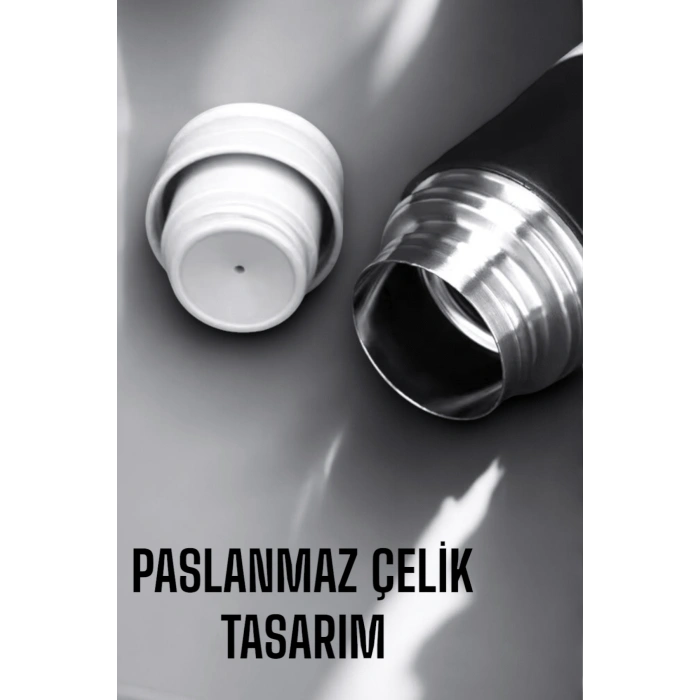 Hubrendy Tekno 500 ml Kapasiteli Taşınabilir Basınçlı Termos Seti Günlük Kullanım için İdeal