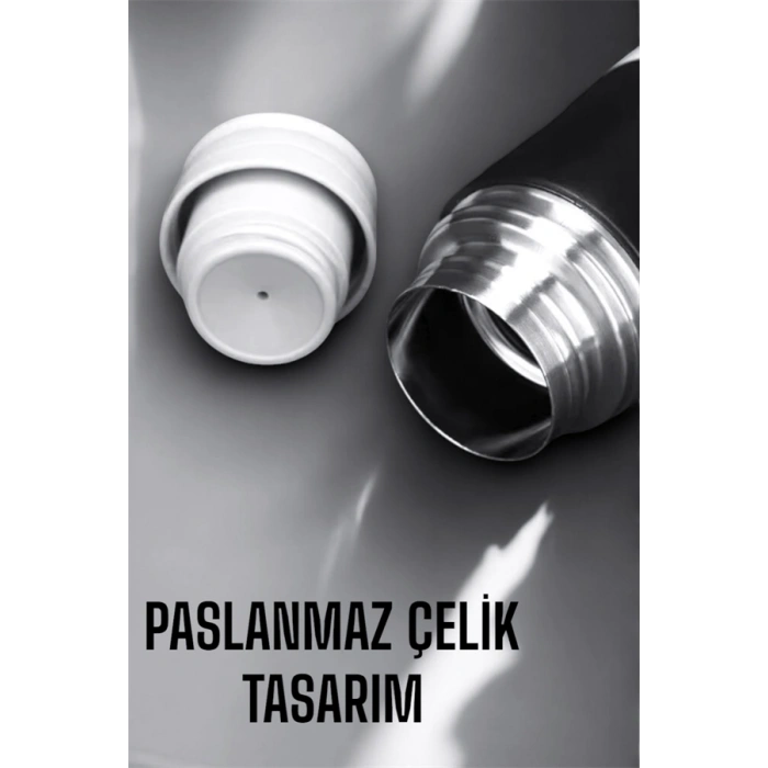 Hubrendy Tekno 500 ml Kapasiteli Taşınabilir Basınçlı Termos Seti Günlük Kullanım için İdeal