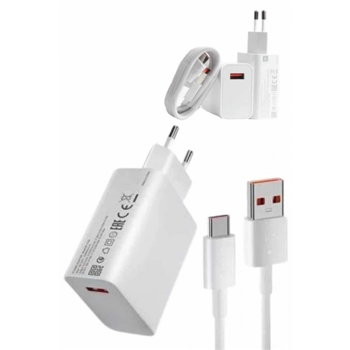 Hubrendy Tekno 67W Hızlı Şarj Yüksek Voltaj Korumalı Type C Şarj Adaptörü