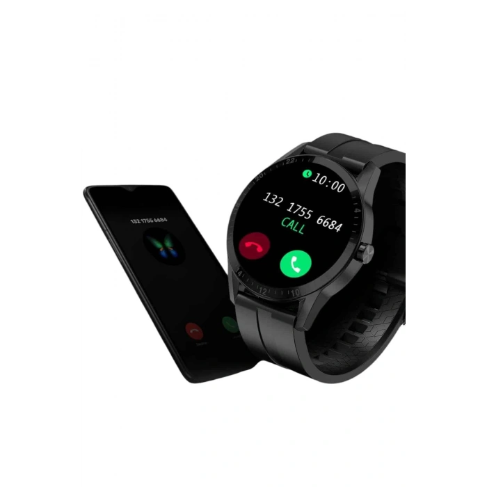 Hubrendy Tekno Akıllı Saat Amoled Ekran 3 Kordonlu NFC Ve GPS Uyumlu