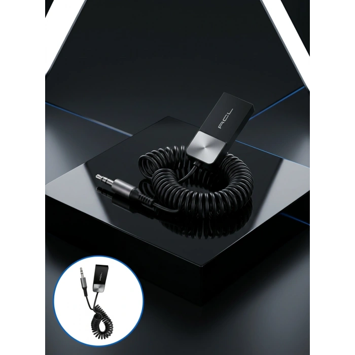 Hubrendy Tekno Araç ve Ev Ses Sistemleri İçin Bluetooth AUX Adaptörü
