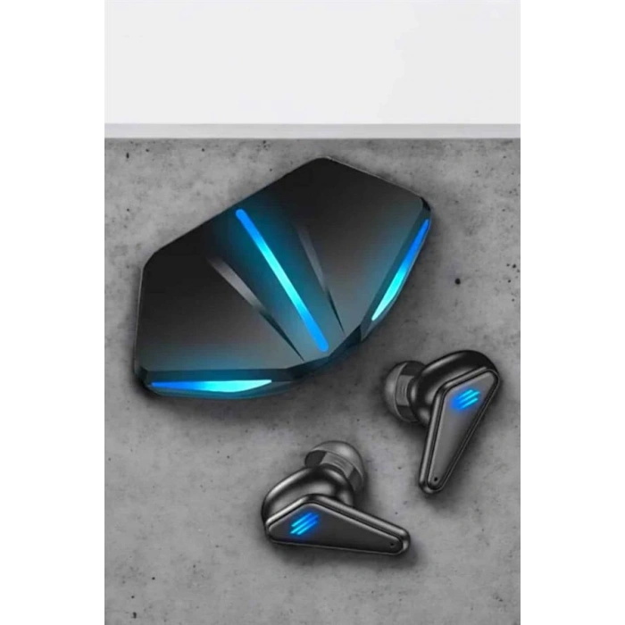 Hubrendy Tekno Bluetooth Oyuncu Kulaklığı Led Işıklı Kablosuz ANC Özelliği