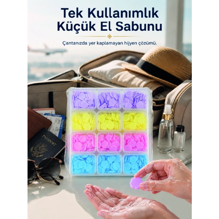 Hubrendy Tekno Cep Boy Taşınabilir El Sabunu
