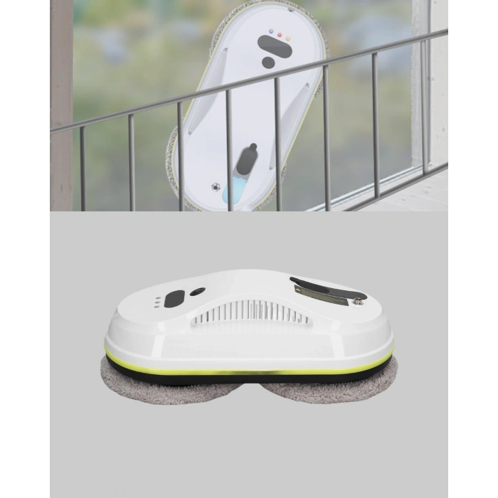 Hubrendy Tekno Çift Diskli Güvenli Otomatik Cam Silme Robotu