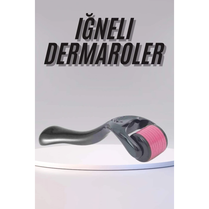 Hubrendy Tekno Derma Roller Titanyum Uçlu 540 Iğneli 1 Mm Iğne