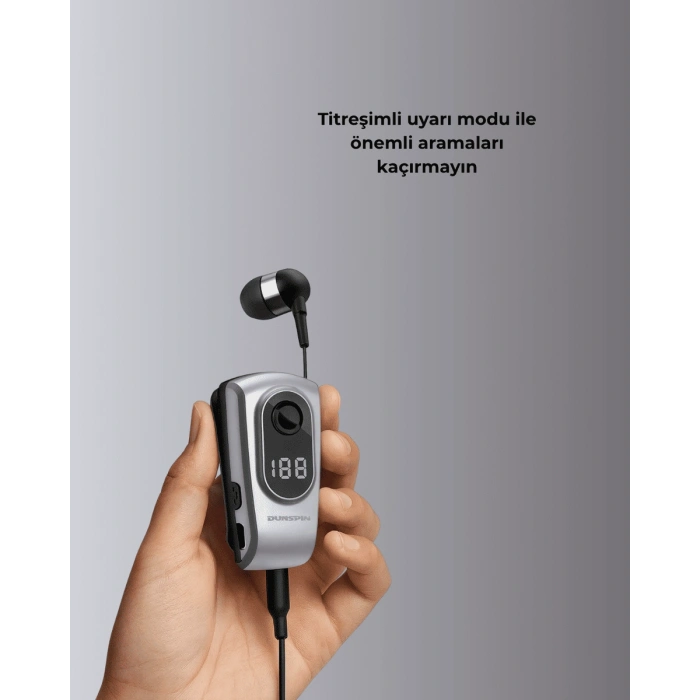 Hubrendy Tekno DSF 220 Kablosuz Klipsli Bluetooth Kulaklık