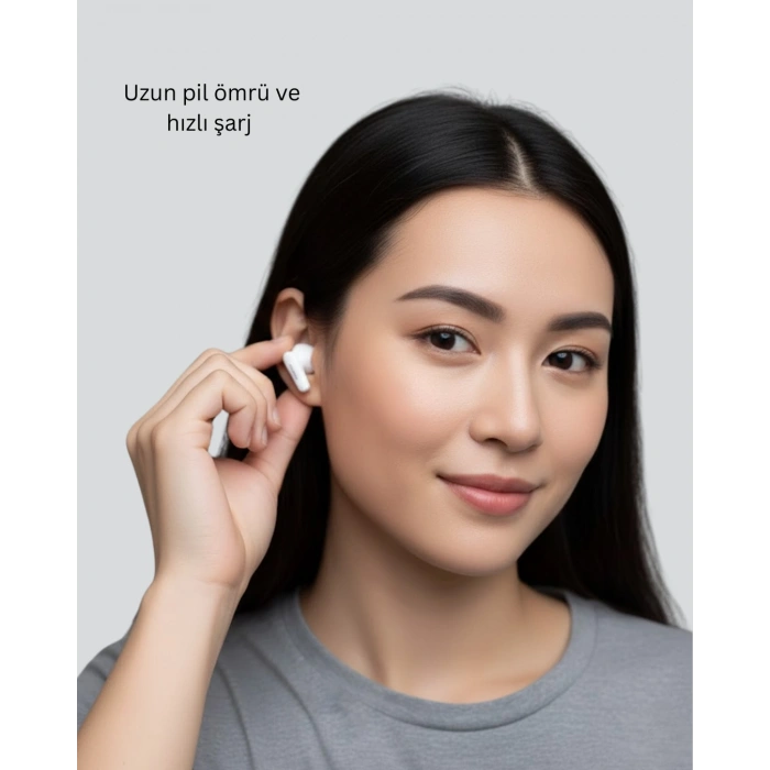 Hubrendy Tekno FB28 DİL ÇEVİRİ KULAKLIK BEYAZ