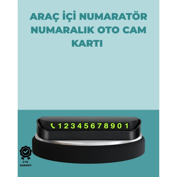 Hubrendy Tekno Fosforlu Numara Göstergesi