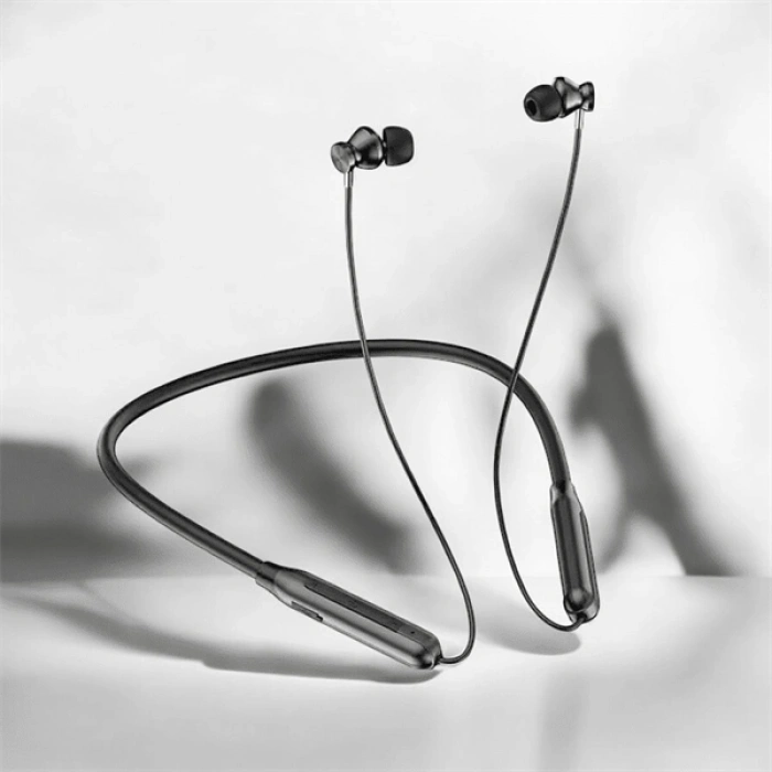 Hubrendy Tekno Kablolu Bluetooth Kulaklık Boyun Bantlı ANC Özelliği Yüksek Ses Kaliteli