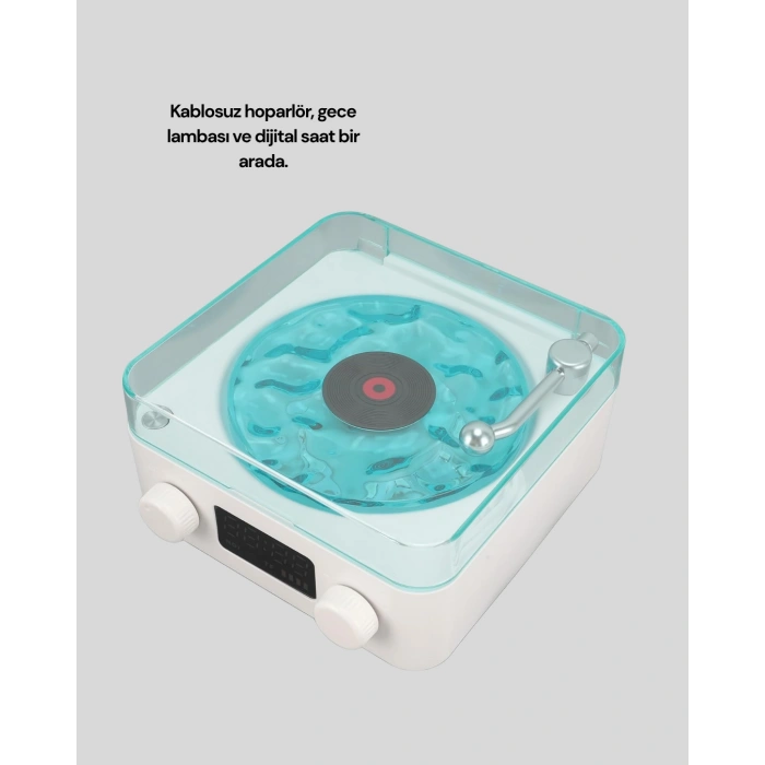 Hubrendy Tekno Kablosuz Bluetooth Hoparlör MAVİ