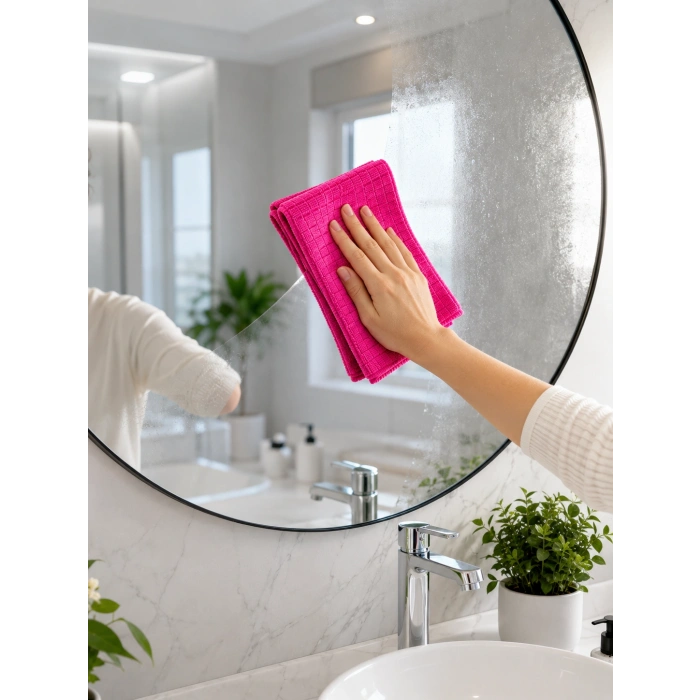 Hubrendy Tekno PEMBE KARELİ BEZ