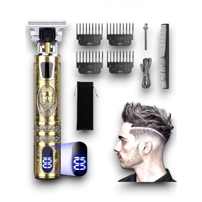 Hubrendy Tekno RD 378 Çizik Tıraş Makinesi Seti Dijital