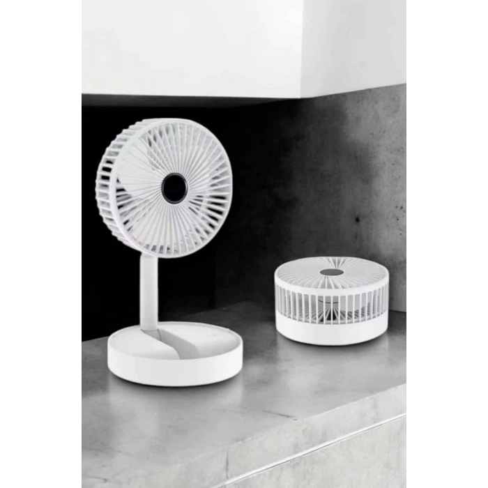 Hubrendy Tekno Soğutucu Vantilatör Telefon Standlı Mini Fan