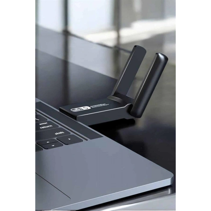 Hubrendy Tekno Wifi Adaptör Çift Bantlı Kablosuz Wifi Adaptörü