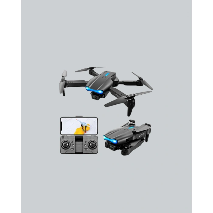 Hubrendy Tekno Wifi FPV Canlı Görüntü Aktarımlı Katlanabilir Drone