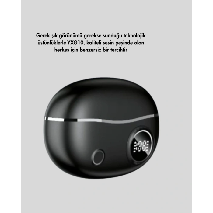 Hubrendy Tekno YXG10 SİYAH BLUETOOTH KULAKLIK