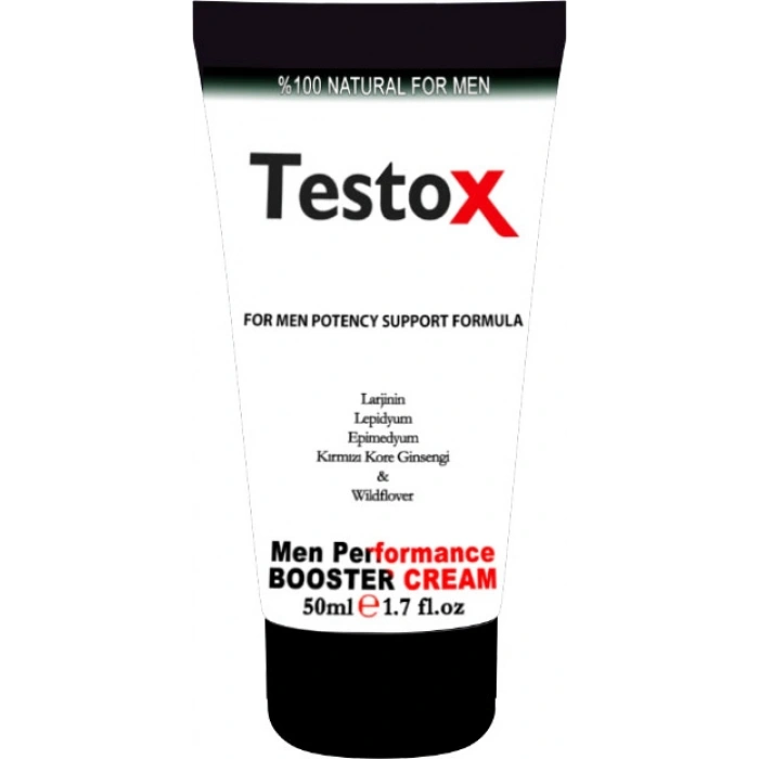 Hubrendy Bez Testox Extra Boost Cream 50 ml Erkeklere Katılaştırıcı Özel Krem