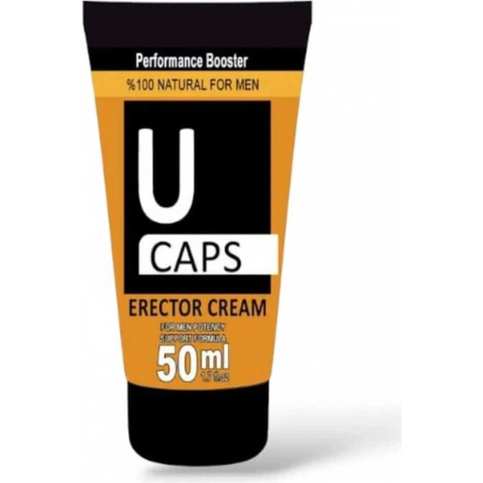 Hubrendy Bez U Caps Natural Cream For Men Booster 50 ml