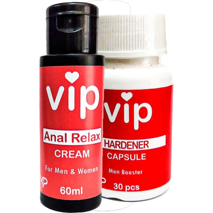 Hubrendy Bez VİP An.al Relax Krem + Erkeklere Özel Kapsül 30lu