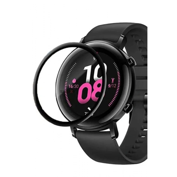 Hubrendy Bez Huawei Watch GT2e Polymer Nano Ekran Koruyucu - Şeffaf