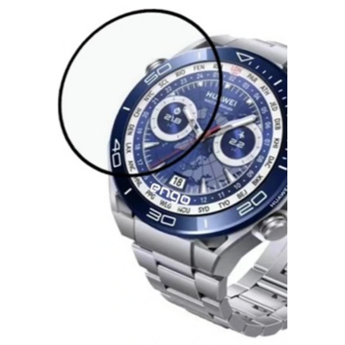 Hubrendy Bez Huawei Watch Ultimate Polymer Nano Ekran Koruyucu - Şeffaf
