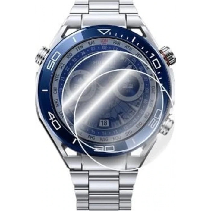 Hubrendy Bez Huawei Watch Ultimate Polymer Nano Ekran Koruyucu - Şeffaf