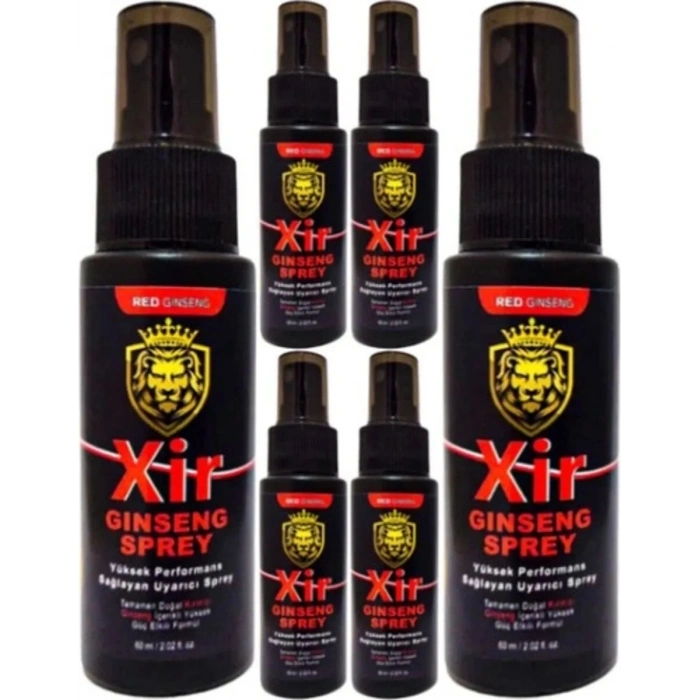 Hubrendy Bez Xir 60 ml Erkeğe Özel Karışım 3xeffect 6 Adet Sprey