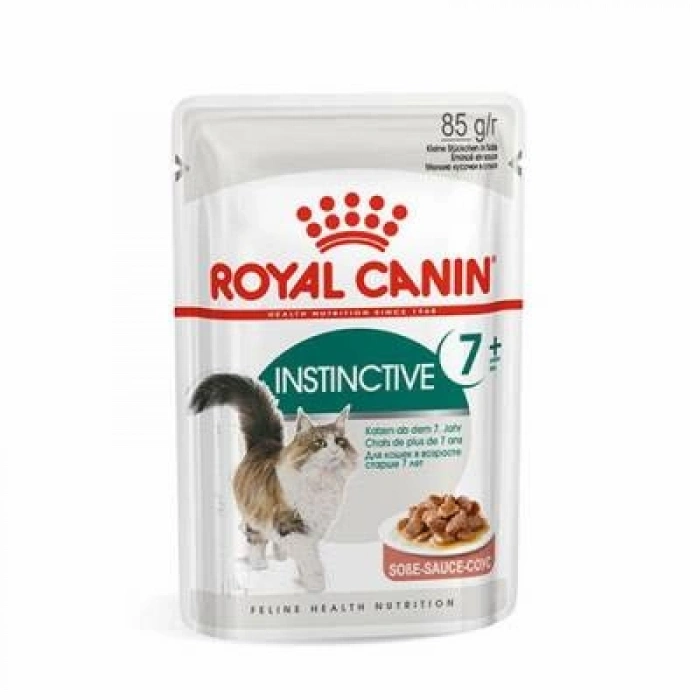 İnstinctive 7+ Gravy Pouch Yaşlı Kedi Konservesi 85 Gr