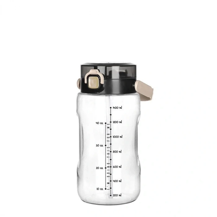 Şeffaf Matara - 1500 Ml - 50,7 Oz - Watermode Matara