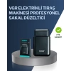 Hubrendy Tekno 5 W Güçlü USB Şarjlı Sakal Şekillendirici – İki Başlıklı, Su Geçirmez Tasarım