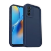 Hubrendy Bez Oppo A16 Kılıf Viera Silikon - Lacivert