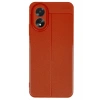Hubrendy Bez Oppo A38 Kılıf Auto Focus Kapak - Kırmızı