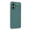 Hubrendy Bez Oppo A38 Kılıf Auto Focus Kapak - Koyu Yeşil