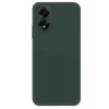Hubrendy Bez Oppo A38 Kılıf First Silikon - Koyu Yeşil
