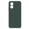 Hubrendy Bez Oppo A38 Kılıf First Silikon - Koyu Yeşil