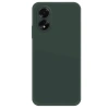 Hubrendy Bez Oppo A38 Kılıf First Silikon - Koyu Yeşil
