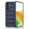 Hubrendy Bez Samsung A56 Kılıf Optimum Silikon - Lacivert